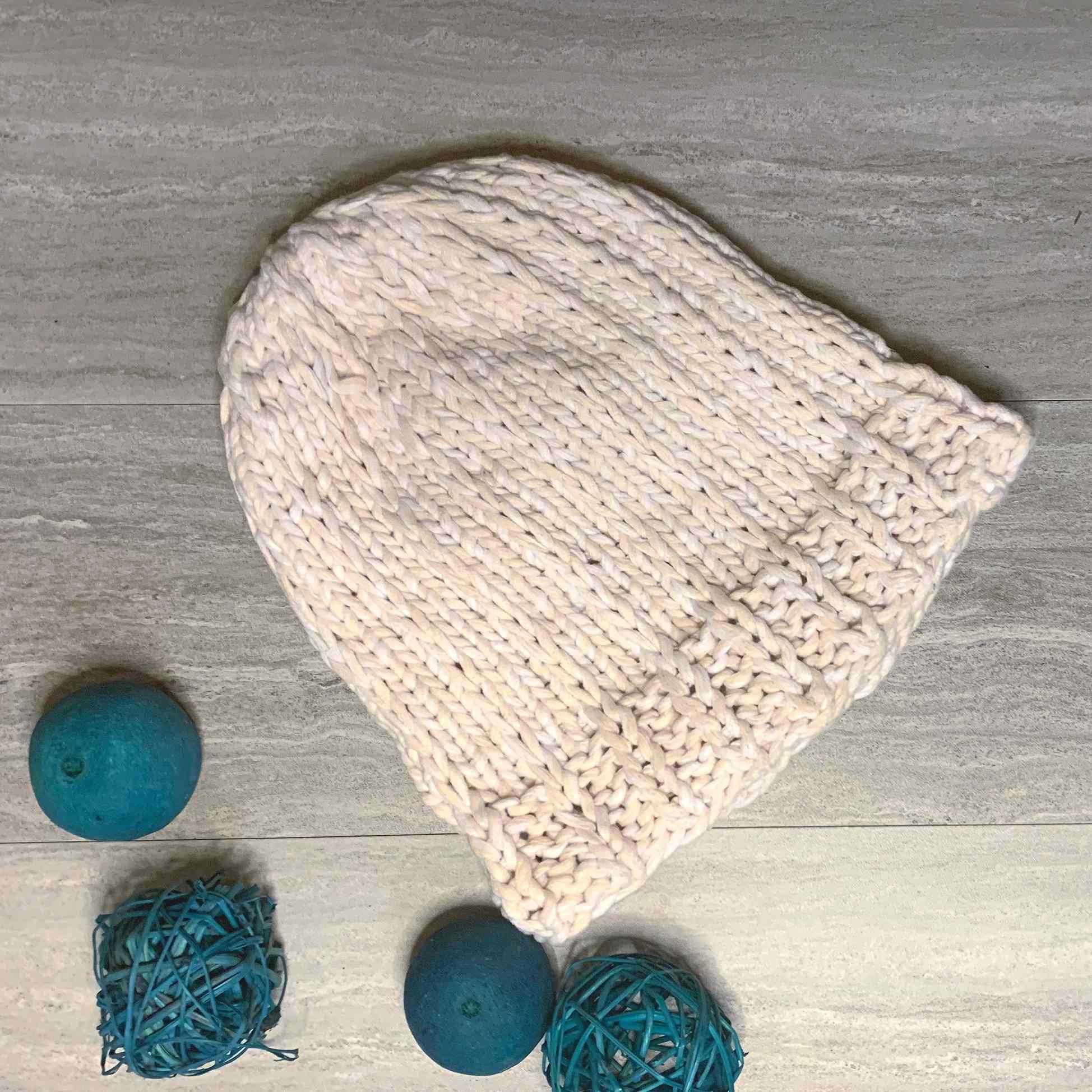 Beginner Knitter Friendly Lines of Comfort Beanie