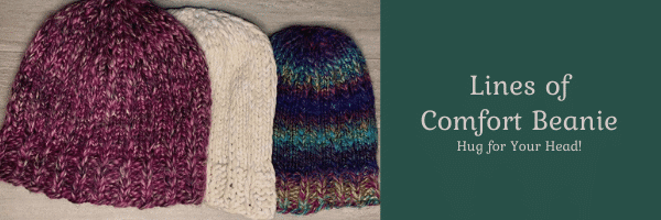 Lines of Comfort Beanie – a Hug for Your Head!