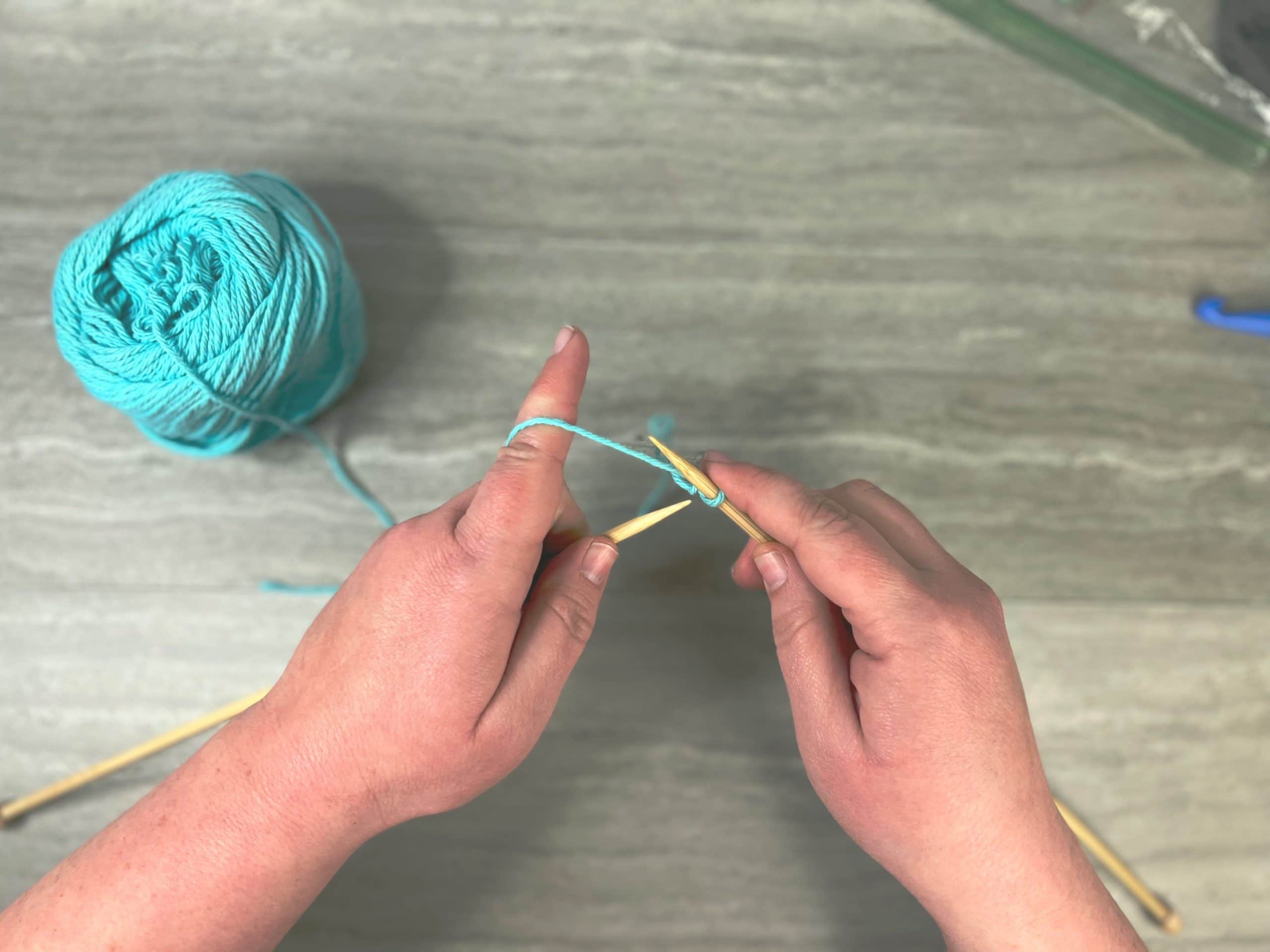 Knitting with Tensioning techniques