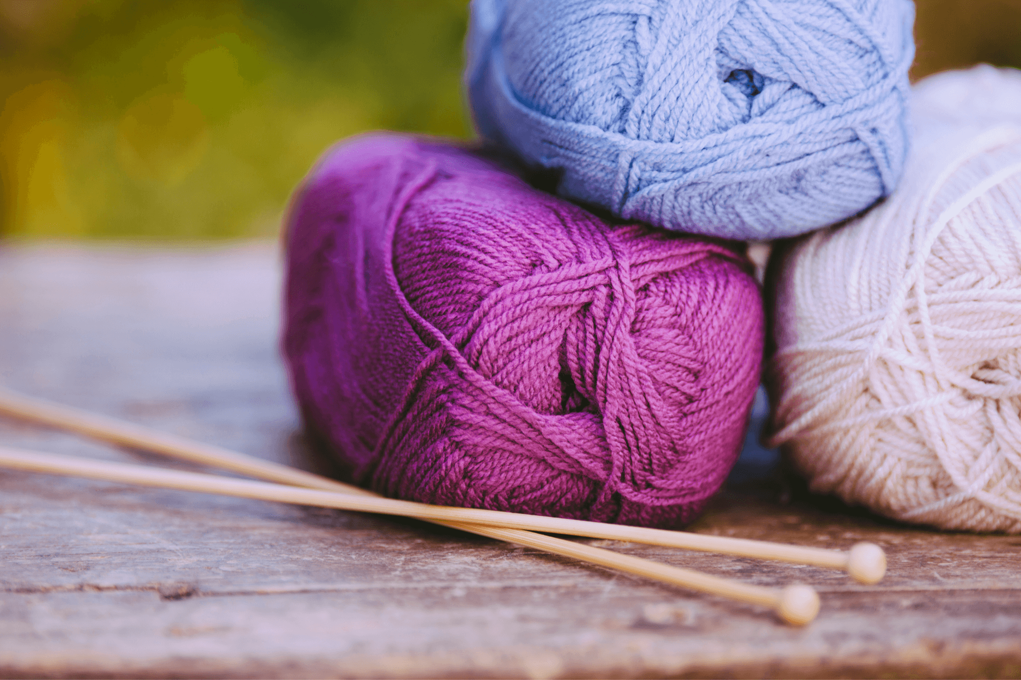Beginner Knitter Tools and materials