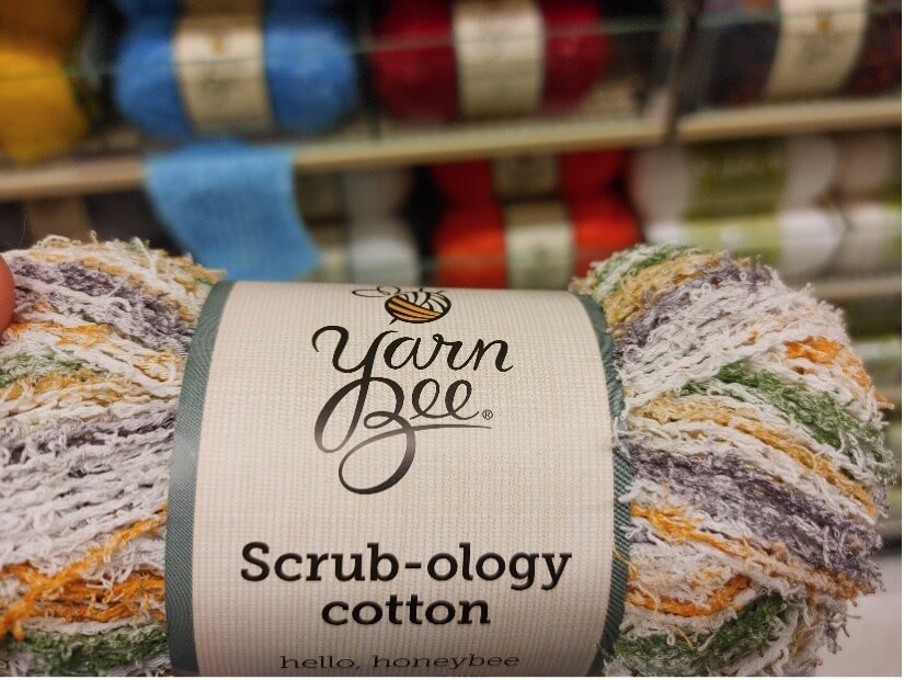 Scrubby cotton yarn Scrub-ology cotton