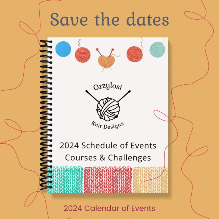 2024 Save the Dates! KAL’s, Classes and more!