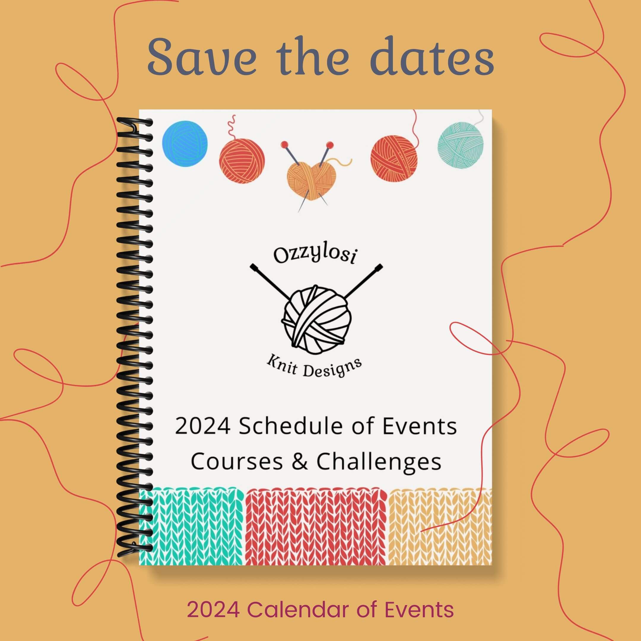 2024 Knitting Calendar of Events