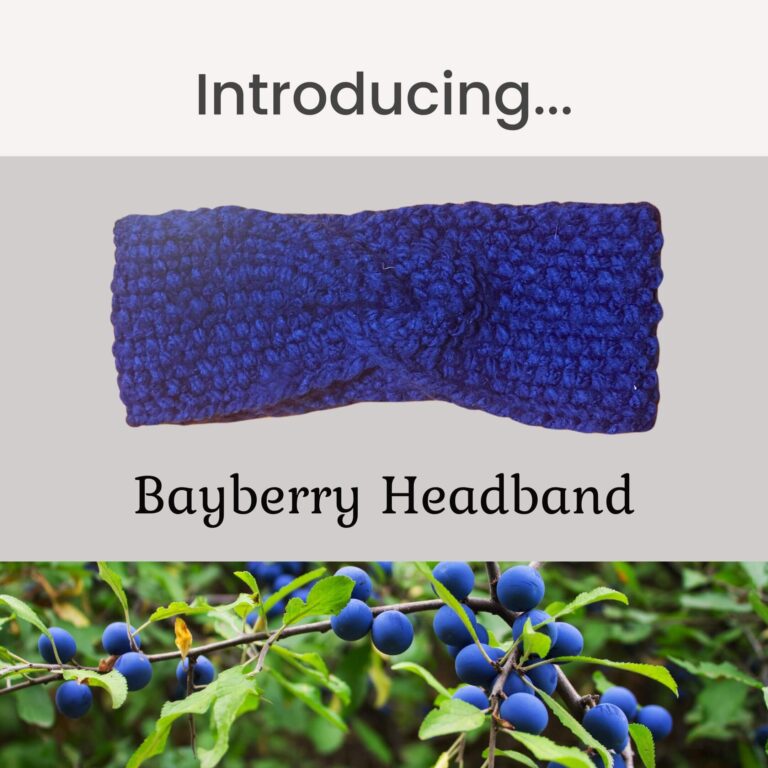 New Knitting Pattern Release: Bayberry Headband!