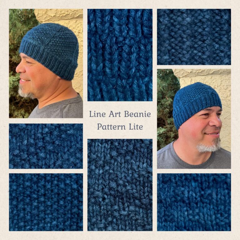 Line Art Beanie Pattern Lite